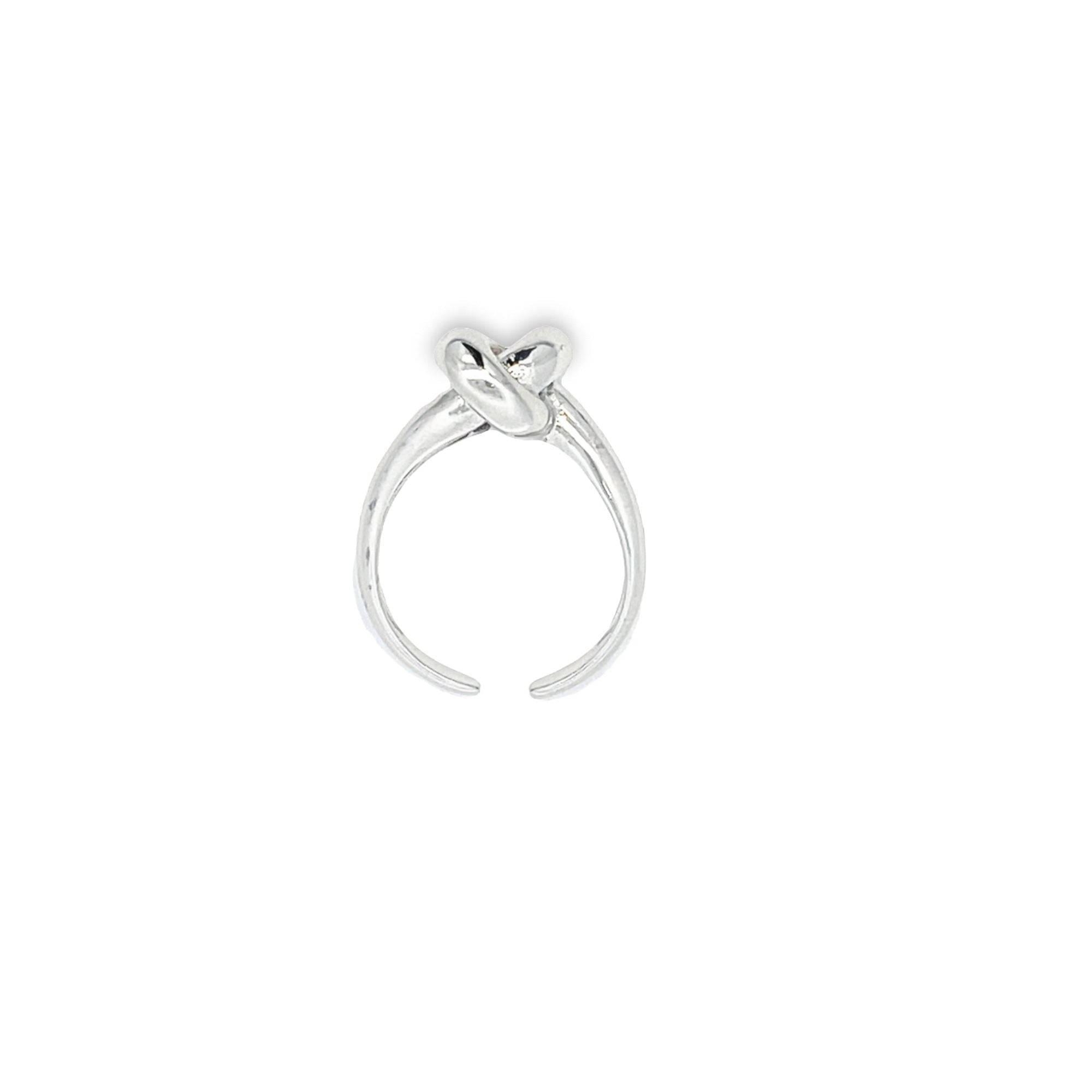 18K Gold Filled Thick Knot Ring (D134)-4