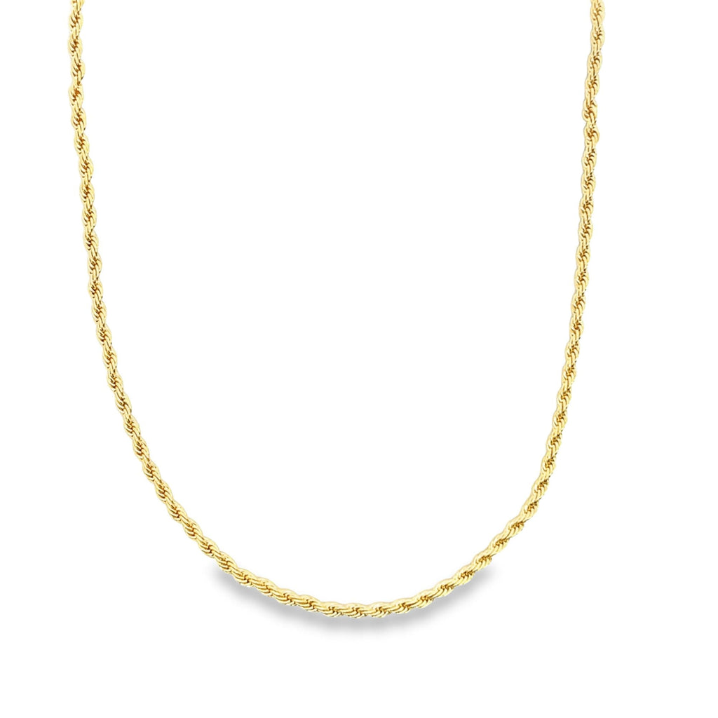 3mm Rope Chain Bracelet With Round Cap (F233)(I12)-3